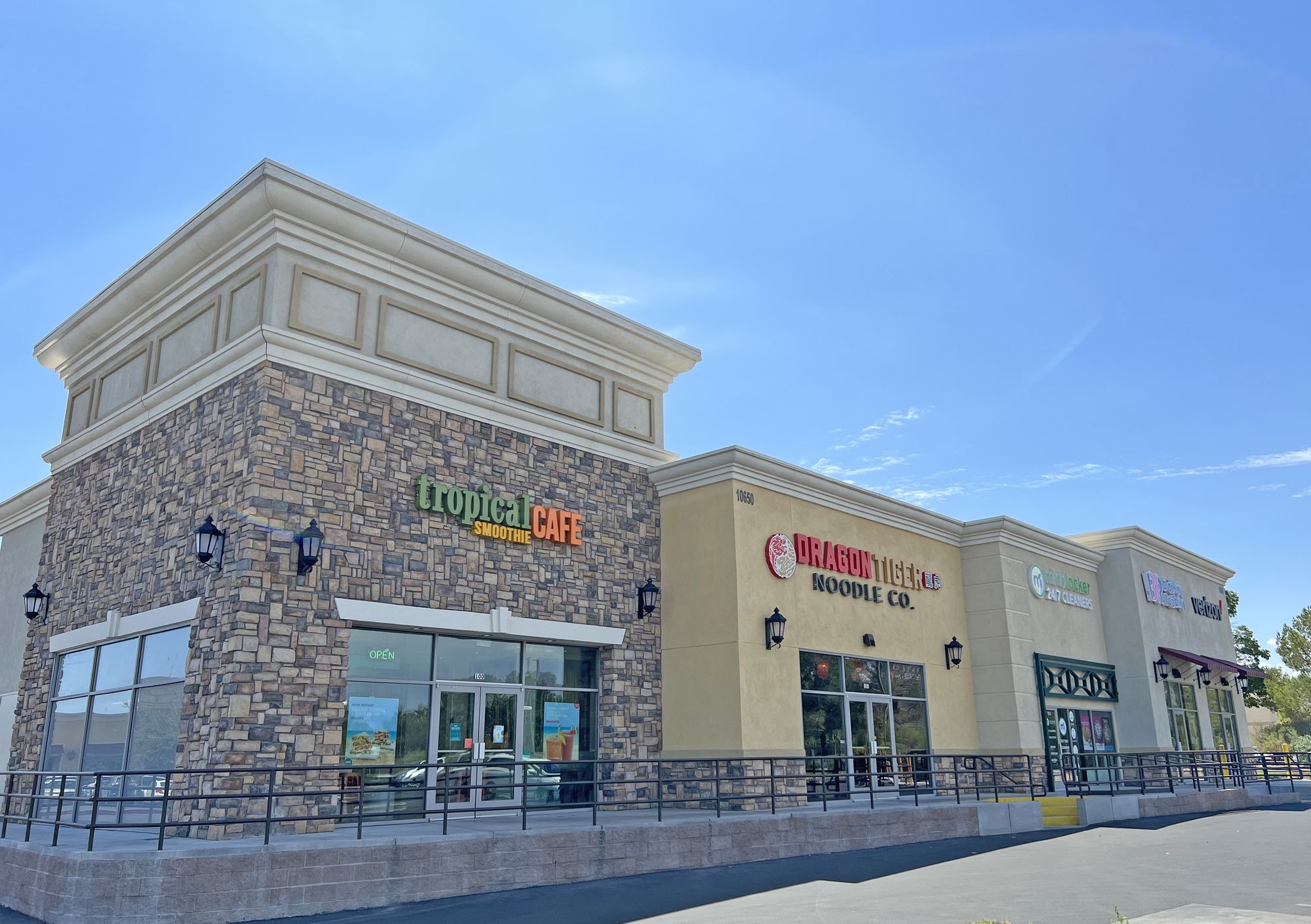 Ground-up retail center